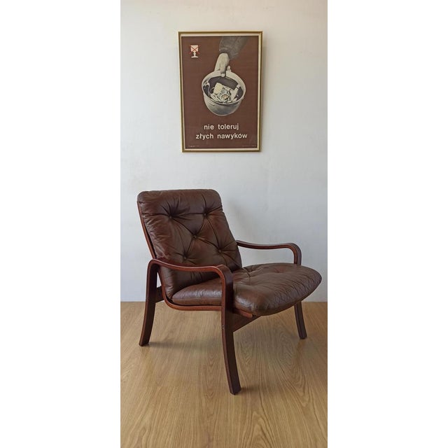 Vintage Lounge Chair from J. M. Birking & Co., 1970s For Sale - Image 14 of 18