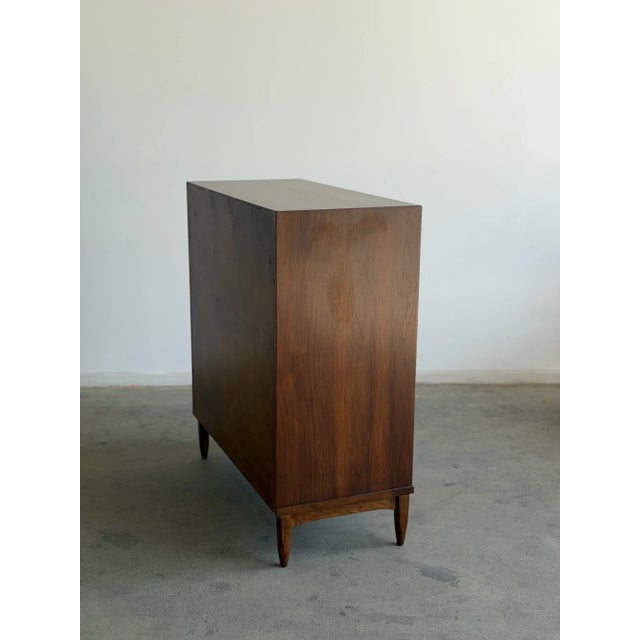 Vintage Walnut Highboy Dresser For Sale - Image 9 of 15