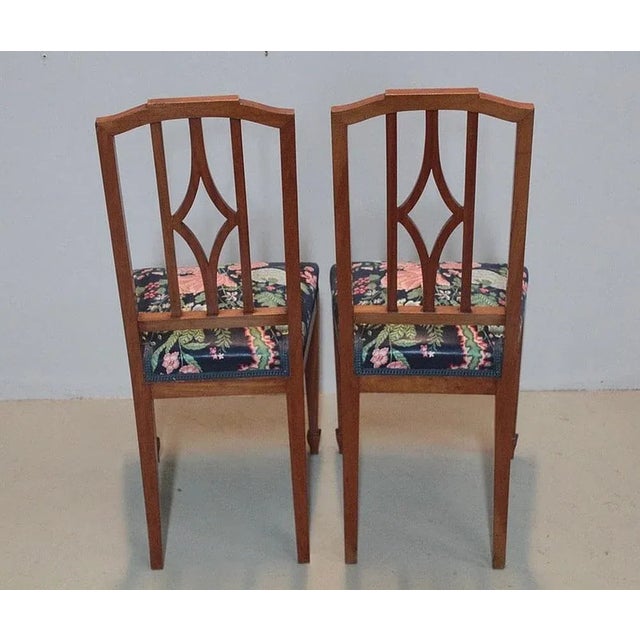 20th Century Dining Chairs in Mahogany, Set of 4 For Sale - Image 12 of 16