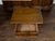 English Georgian Period Low Oak Side Table with Single Drawer and Carved Apron For Sale - Image 4 of 12