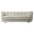 Green Tea Sheepskin and Natural Oak Vilhelm Sofa by Lassen For Sale - Image 9 of 9