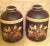 This black floral design English tole tea caddy is a valuable addition in any home as a lovely accent piece. Designers...