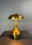 Mid-Century Modern Italian Brass Dome Mushroom Table Lamp, 1960s For Sale - Image 15 of 18