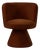 Coraje Dining Chair in Brown Velvet from Moanne For Sale