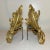 Pair 1800's Ornate Dore Bronze Figural Fireplace Andirons Cherub Putti Chenets For Sale - Image 14 of 14