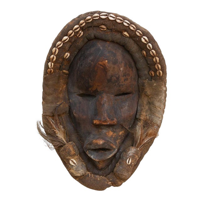 Whispers of the Shell, African Mask For Sale