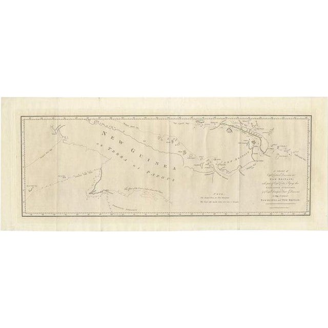 Late 18th Century Large Antique Map of New Guinea and New Britain Showing Capt. Cooks Tract, 1773 For Sale - Image 5 of 5