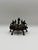Antique Indian Kumkum Box in Cast Brass | Multi-Lidded Ritual Container For Sale - Image 4 of 7