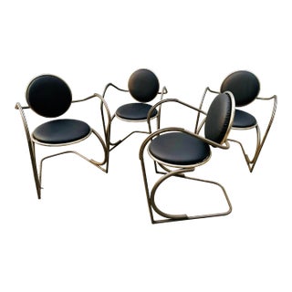 Memphis Style Spider Chairs -Set of 4 For Sale