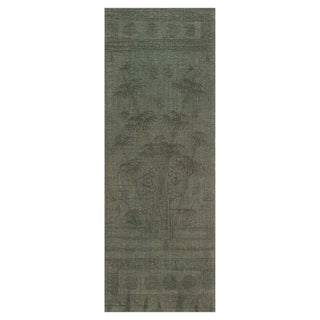 Doris Leslie Blau Vintage Kilim Runner with Subtle Bamboo Motif For Sale