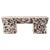 Marlene Bench in Epoxy Resin and Leather Fragments by Wedo For Sale - Image 8 of 8