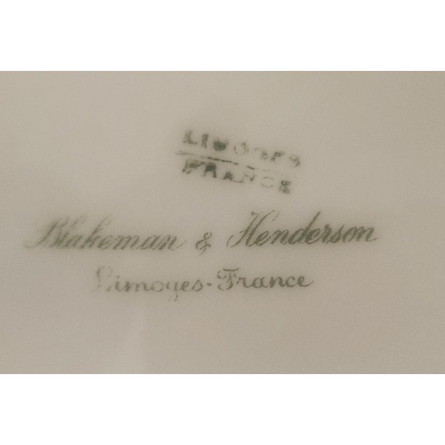 Limoges 1890s Porcelain Set Art Nouveau Strawberries 25 Pc For Sale - Image 16 of 16