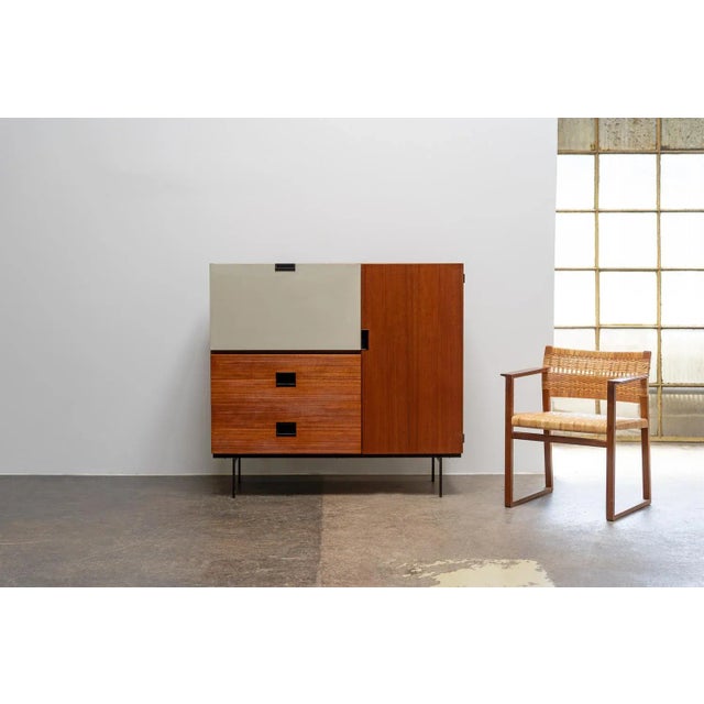 Mid-Century Modern Japanese CU01 Highboard by Cees Braakman for Pastoe, 1958 For Sale - Image 3 of 13