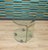 Vintage Round Side Table on Wheels, 1980s For Sale - Image 6 of 8