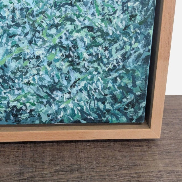 2020s “Forest Impression” Original Oil on Canvas by Kim Jae Hyeon For Sale - Image 5 of 6