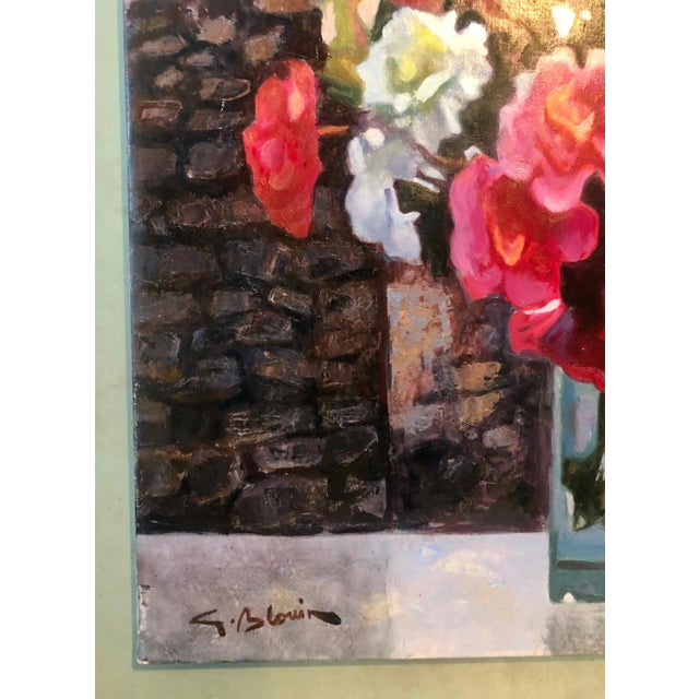 Ios au Bouquet, Ile Grecque Georges Blouin (1928-2012), born in Northern France. He attended the Ecole des Beaux Arts...