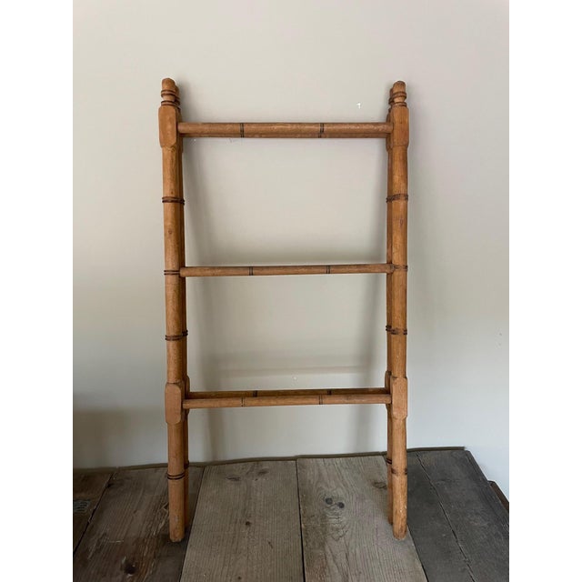 Antique Towel Rack, 1890s For Sale - Image 3 of 7
