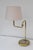 Mid-Century Modern Scandinavian Brass Swing Arm Table Lamp For Sale - Image 3 of 12
