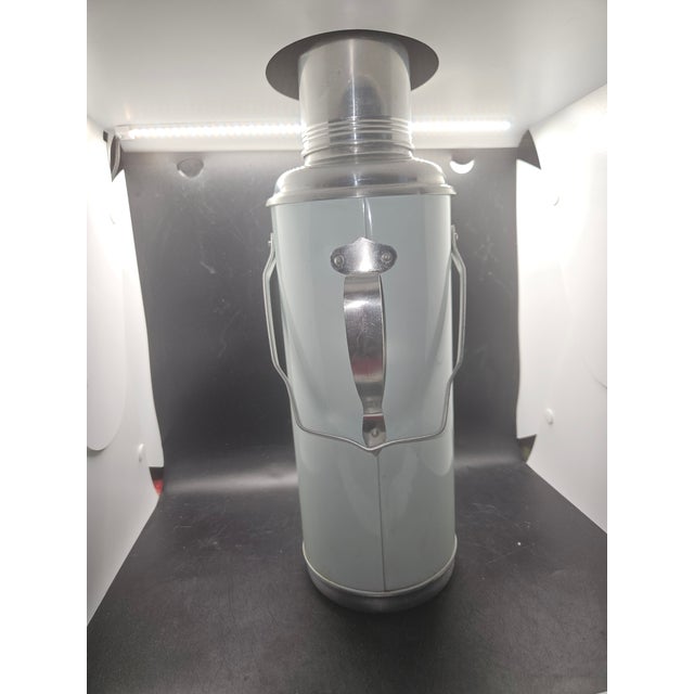 Vintage Chinese Collectible Thermos Flask For Sale - Image 4 of 7