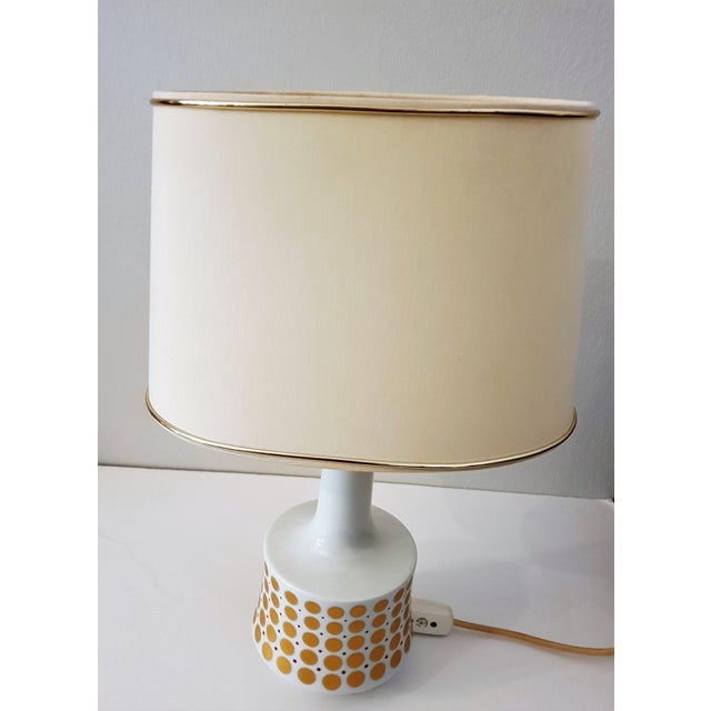 Table Lamp and Vase from Tirschenreuth, Bavaria, Germany, 1960s, Set of 2 For Sale - Image 6 of 6