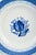 Mid 20th Century Faience Tranquebar Plates with Blue Decoration from Aluminia, Set of 14 For Sale - Image 3 of 5