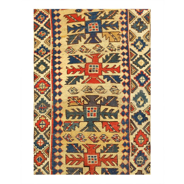 Kazak is a modern shape of old Caucasian rugs which strictly adheres to traditional design elements of the Caucasus. It...