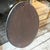 1950s 1950s Gio Ponti Style Mid-Century Modern Solid Brass Egg Shaped Wall Mirror For Sale - Image 5 of 13