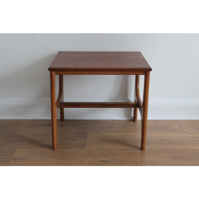 Mid-Century Modern Danish Minimalist Side Tables, 1960s, Set of 2 For Sale - Image 6 of 10
