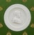 French Large Medallion in Paris Biscuit Porcelain - Napoleon I Emperor of the French in Biscuit Porcelain - 19th Century For Sale - Image 3 of 3