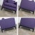 Modern Purple Plum Tone Tuxedo Style Club Chairs by Baker a Pair For Sale - Image 11 of 13