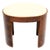 Art Deco Burr Walnut and Leather Stool, 1930 For Sale