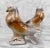 Mid 20th Century Vintage Traditional Porcelain Homing Pigeon Bird Sculpture - a Pair For Sale - Image 5 of 8