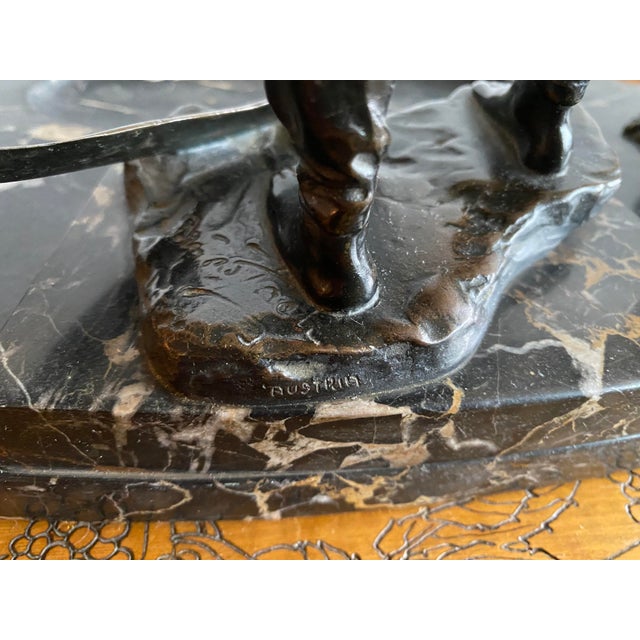 Brown Bruno Zach Harvester Art Deco Inkwell For Sale - Image 8 of 8