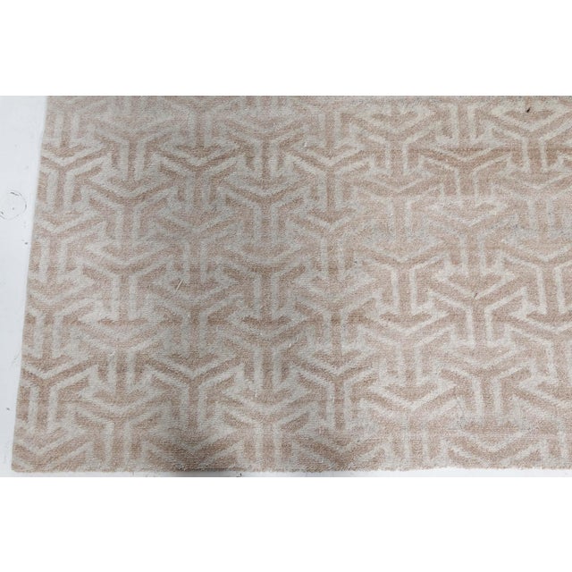Modern Terra Rug in Natural Wool by Doris Leslie Blau For Sale In New York - Image 6 of 8