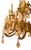 1880s Louis XVI 42-Light Dore Bronze & Rock Crystal Chandelier Signed b.r For Sale - Image 13 of 15