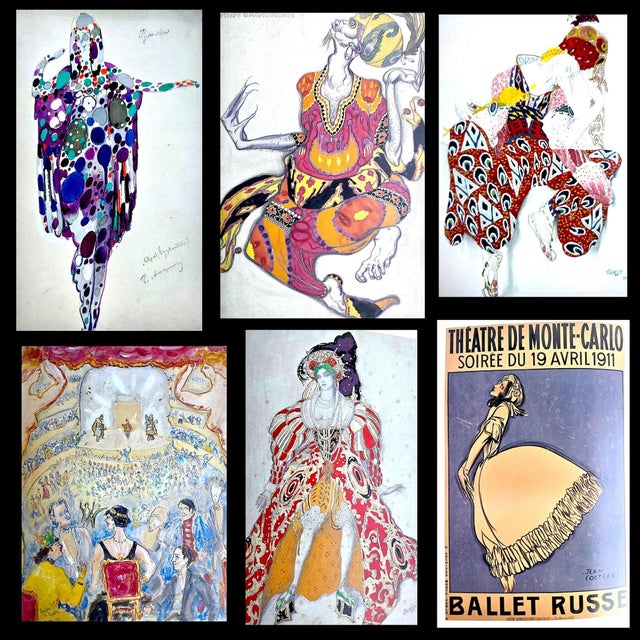 2009 1st Edition, "A Feast of Wonders Sergei Diaghilev and the Ballets Russes", John Bowlt, Zelfira Tregulova, Nathalie Rosticher Giordona For Sale - Image 11 of 13