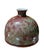 Antique Japanese Pottery Peach Blossom Vase For Sale - Image 4 of 4