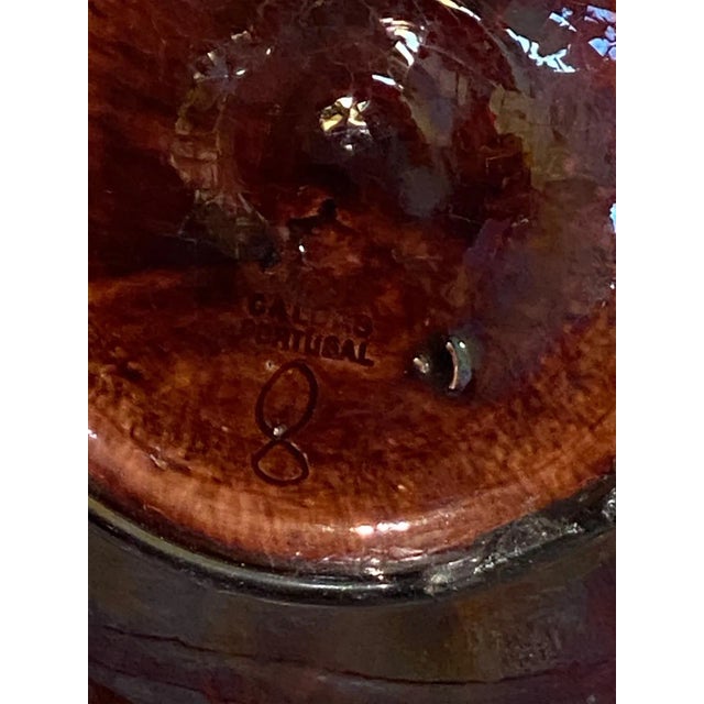 19th Century Portuguese Palissy Plate Circa 19th Century For Sale - Image 5 of 6