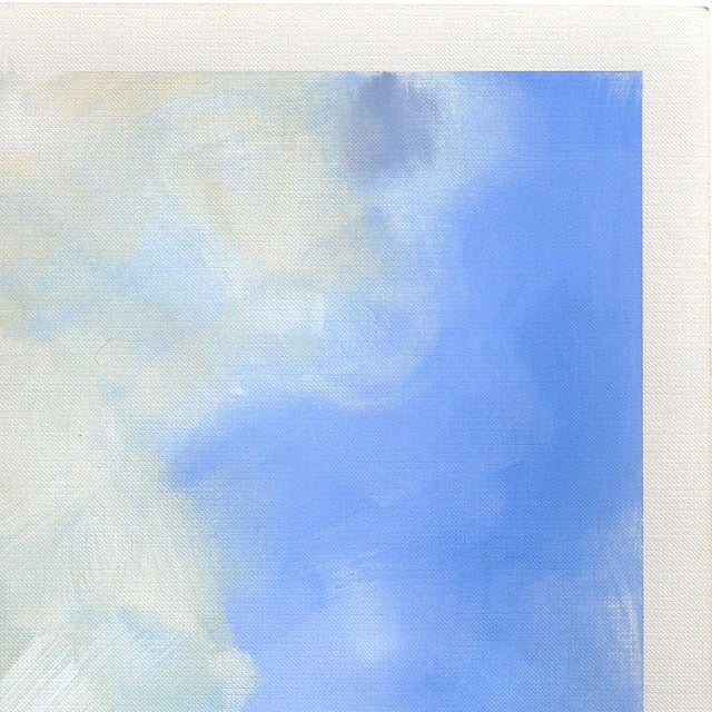 Landscape Study 265 - Original Blue Green Landscape Study Acrylic and Graphite on Paper by Jodi Miller For Sale - Image 4 of 7