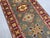 Gray and Red Tribal Wool Runner Rug With Geometric Medallions, 2'11" X 9'10" For Sale - Image 4 of 16
