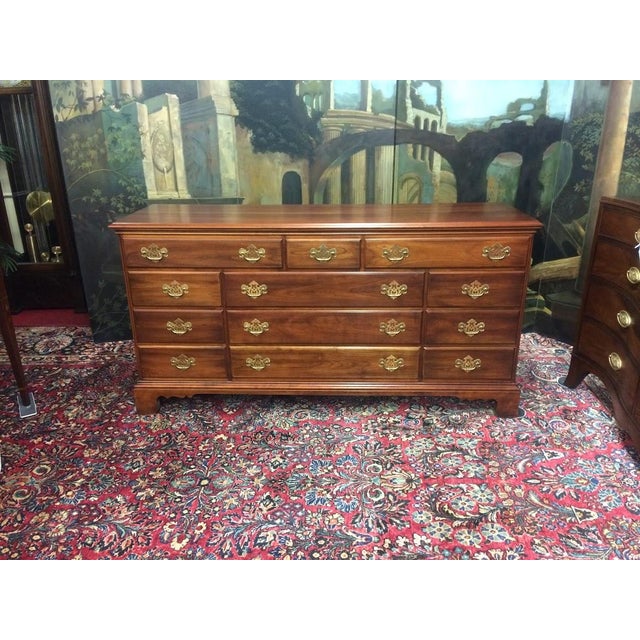 Vintage Dresser, Statton Furniture "Trutype" For Sale - Image 6 of 13