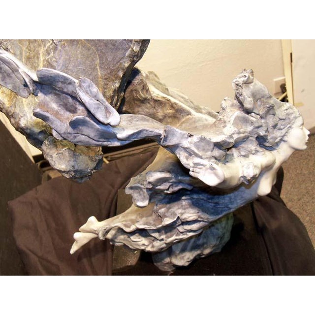 Ira Reines "Mountains of the Sun" Bronze Sculpture Hand Signed For Sale In Denver - Image 6 of 7