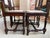 Set 4 Antique French Dining Chairs Renaissance Carved Oak Bird Black Forest For Sale - Image 11 of 12