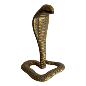 Brazilian Modern Bronze Snake Sculpture, 1960s
