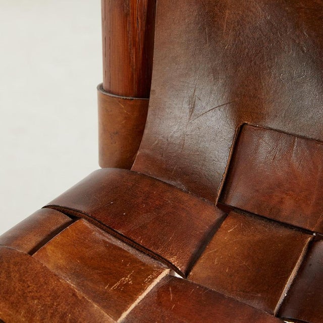 Oak Lounge Chair, 1970s For Sale - Image 9 of 12