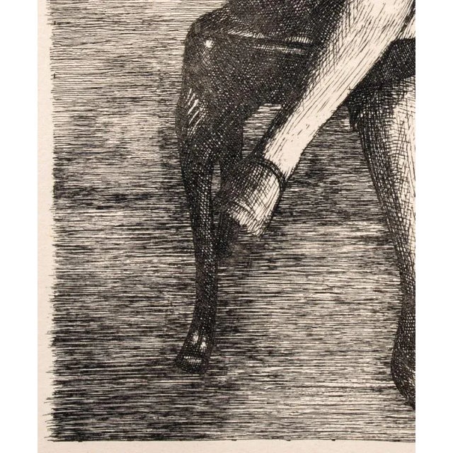 1900 - 1909 Rout "Futurista" Etching on Paper For Sale - Image 5 of 9