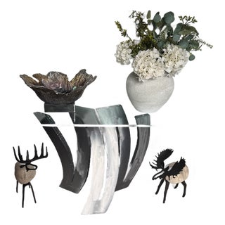 Roche Bobois Fleur De Fer Console, Designed by Maurice Barilone. T For Sale