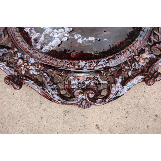 Brown Large Earthenware Platter from Saint-Clément and Emile Gallé, 1890s For Sale - Image 8 of 11