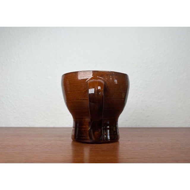 Mid-Century Modern German Studio Pottery Jug Vase by Siegfried Gramann for Töpferhof Römhild, 1960s For Sale - Image 4 of 16