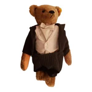 Late 20th Century Steiff Collectible Teddy Bear-Groom